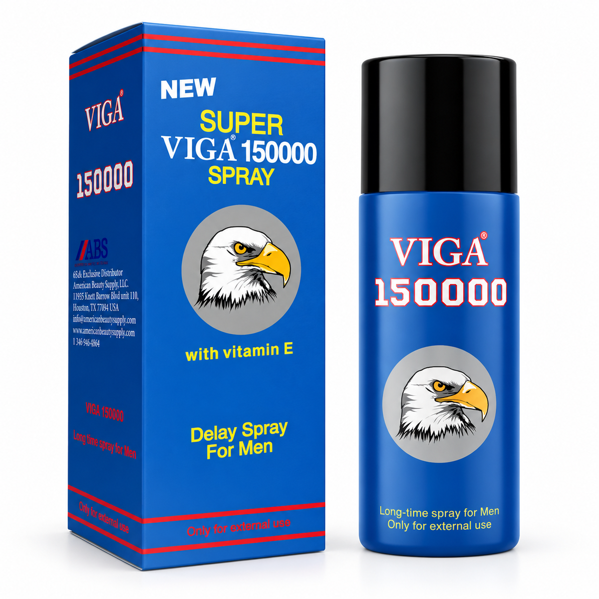VIGA 150000 Delay Spray for Men | With Vitamin E