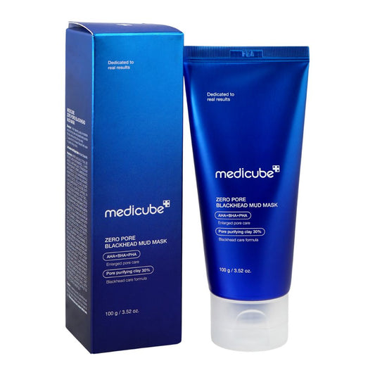 Medicube Zero Pore Blackhead Mud Mask 100g original tube and box
