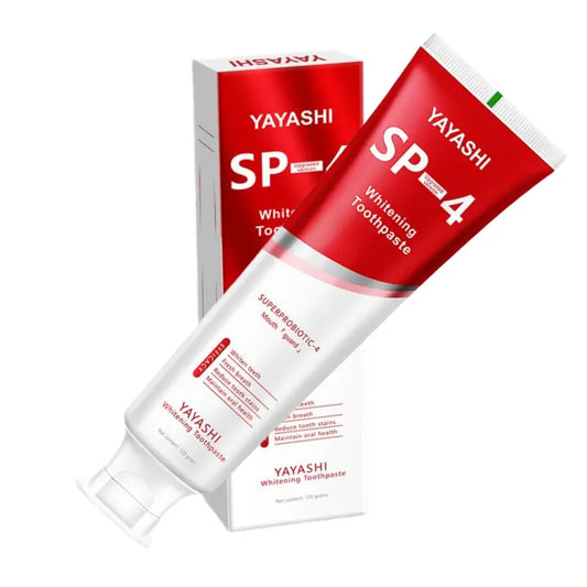 YAYASHI SP-4 whitening toothpaste 120g original red and white tube and box